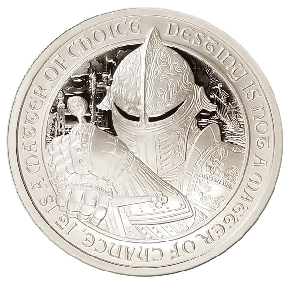 THE RAVEN - "Ardnamurchan" - 2 oz "Brilliant Uncirculated" .999 Fine Silver Coin - The Destiny Series